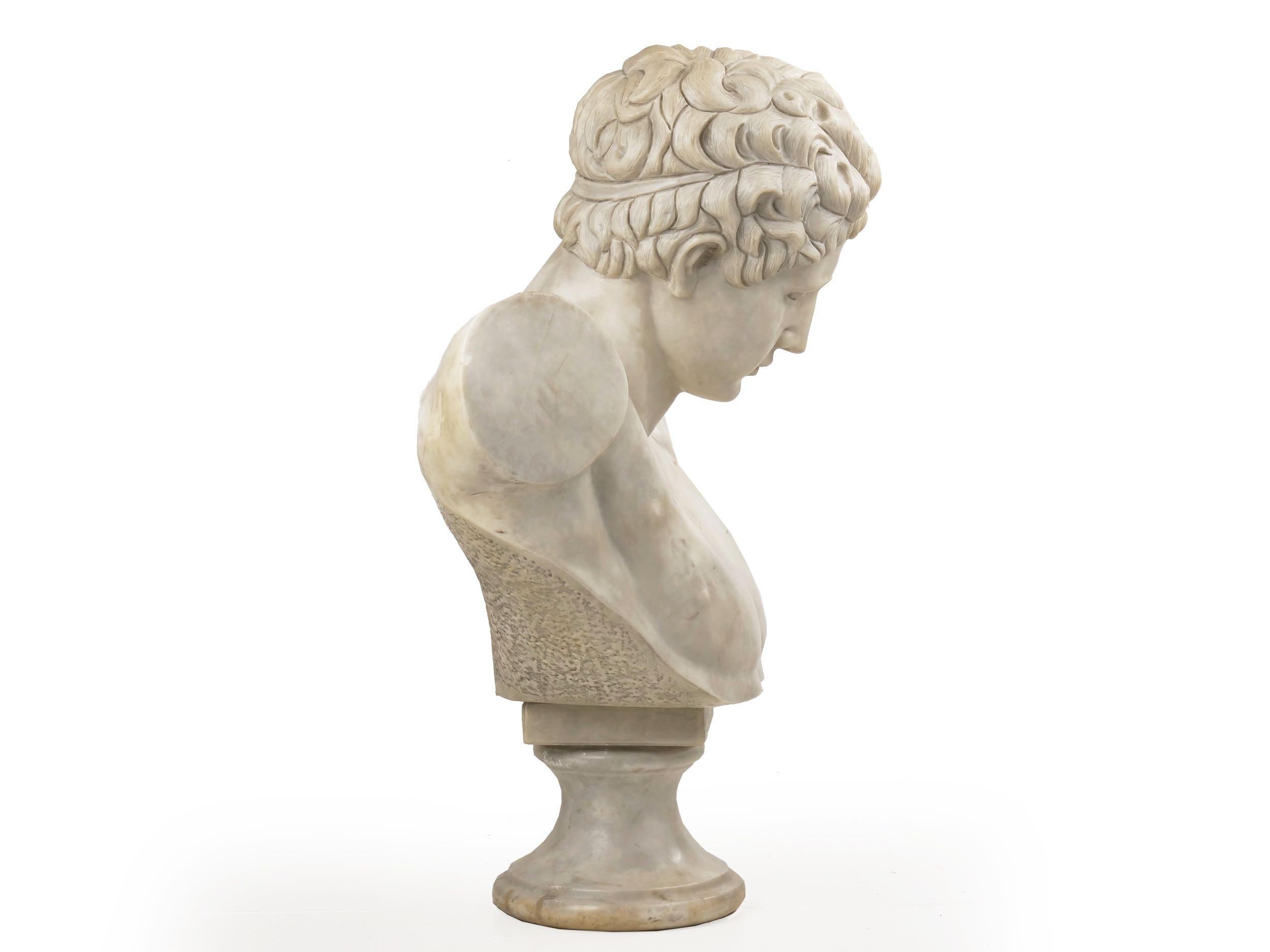 A dramatic and incredibly fine Classical bust of 