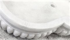 Classical Marble Carved Stone Sink Basin 3'