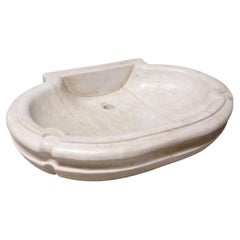 Classic Marble Circular Marble Stone Sink