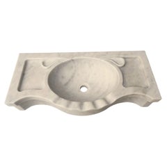 Lavabo clásico de mármol y piedra para lavabos