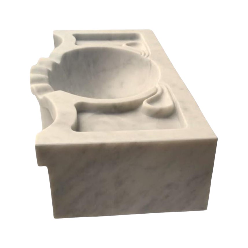 Classical Marble Stone Powder Room Sink Basin