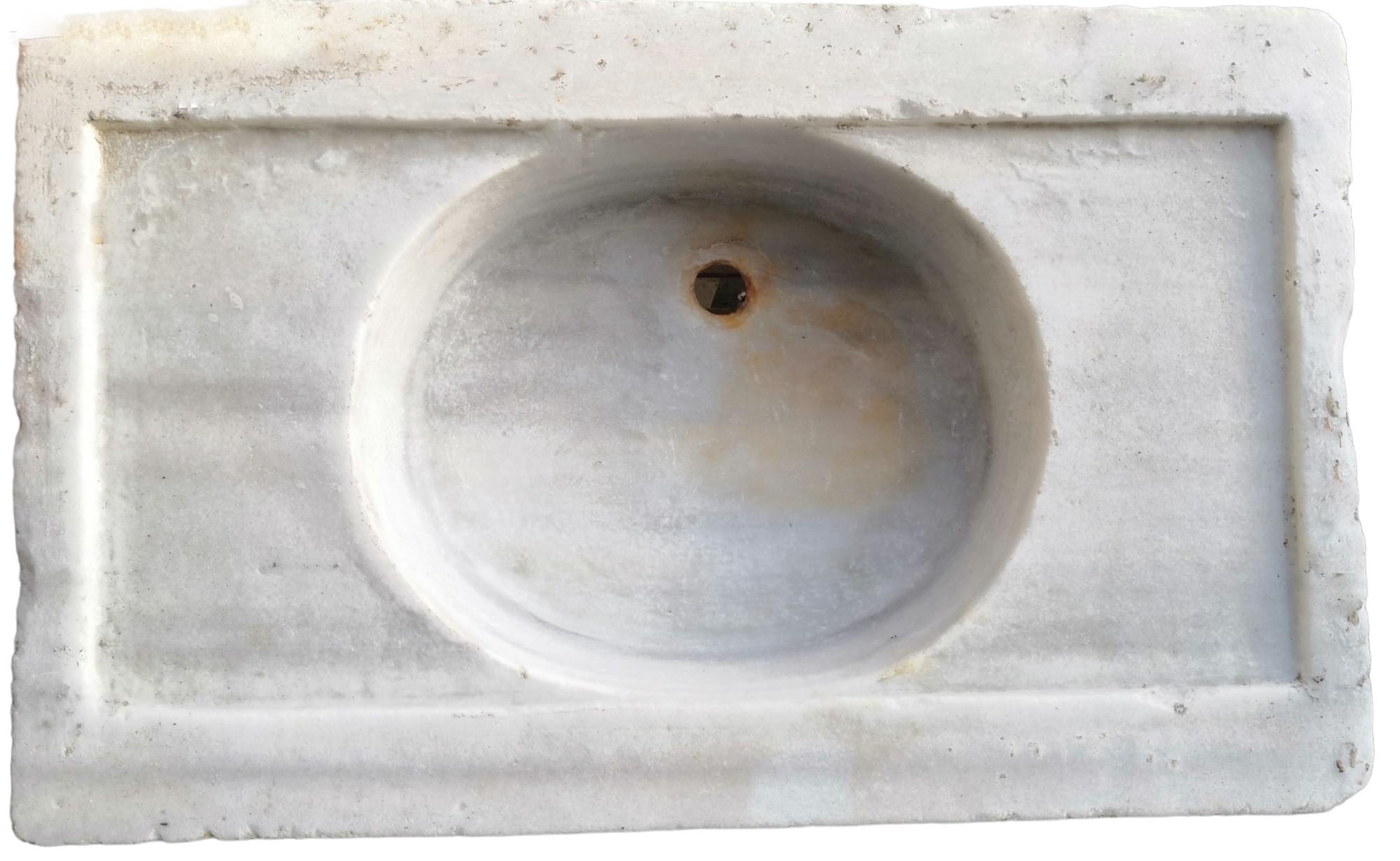 Classical Roman Classical  Marble Stone Sink Basin
