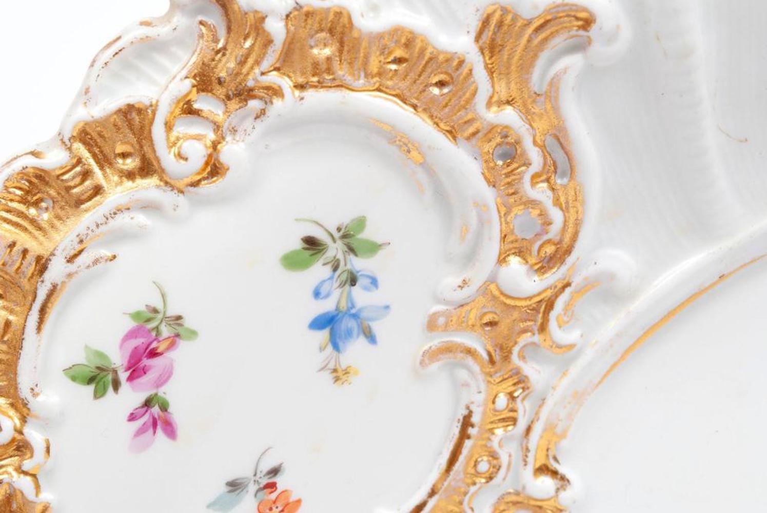 German Classical Meissen Plate For Sale