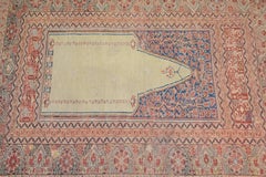 Classical Mid-19th Century Turkish Ghiordes Prayer Rug