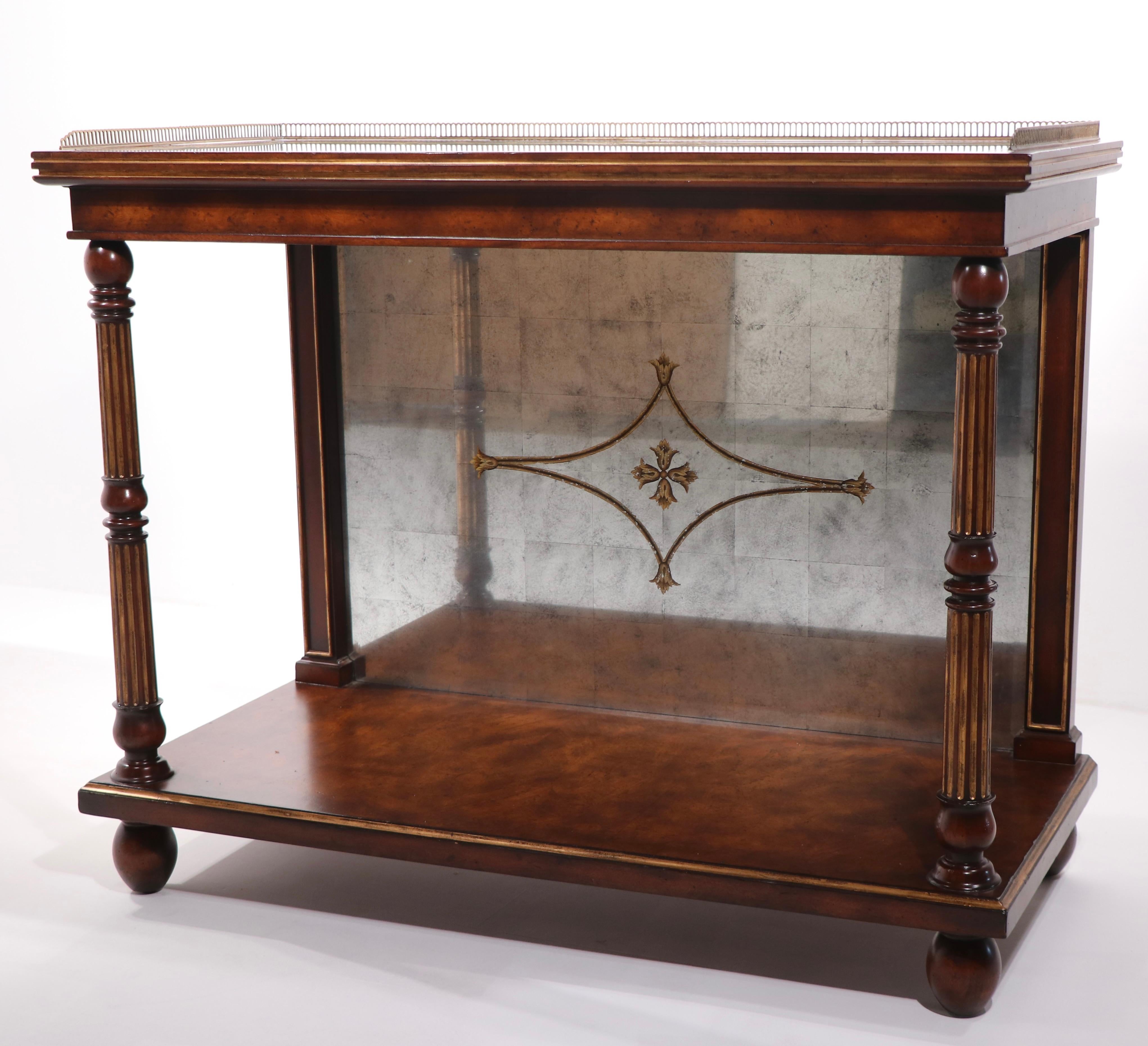 Classical Mirrored Sideboard Console European Crossroads by John Richard 8