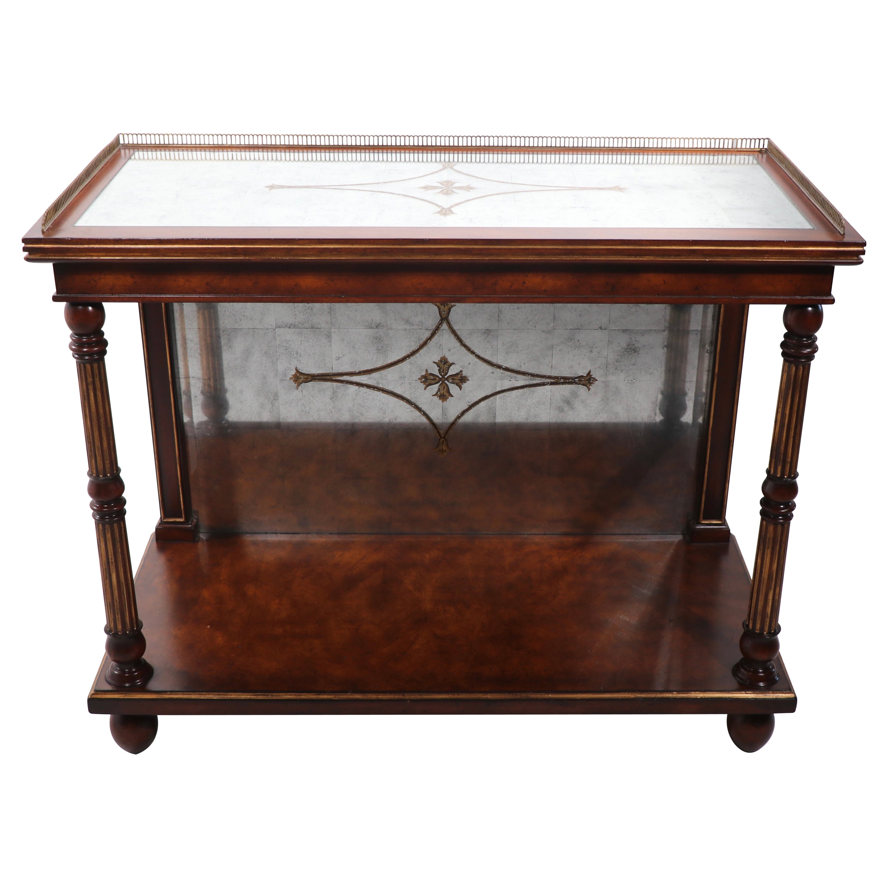 Classical Mirrored Sideboard Console European Crossroads by John Richard