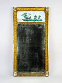 Classical mythology frame in carved and gilded wood, Italy
