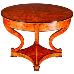 Classical, Noble Table in South German Biedermeier Style