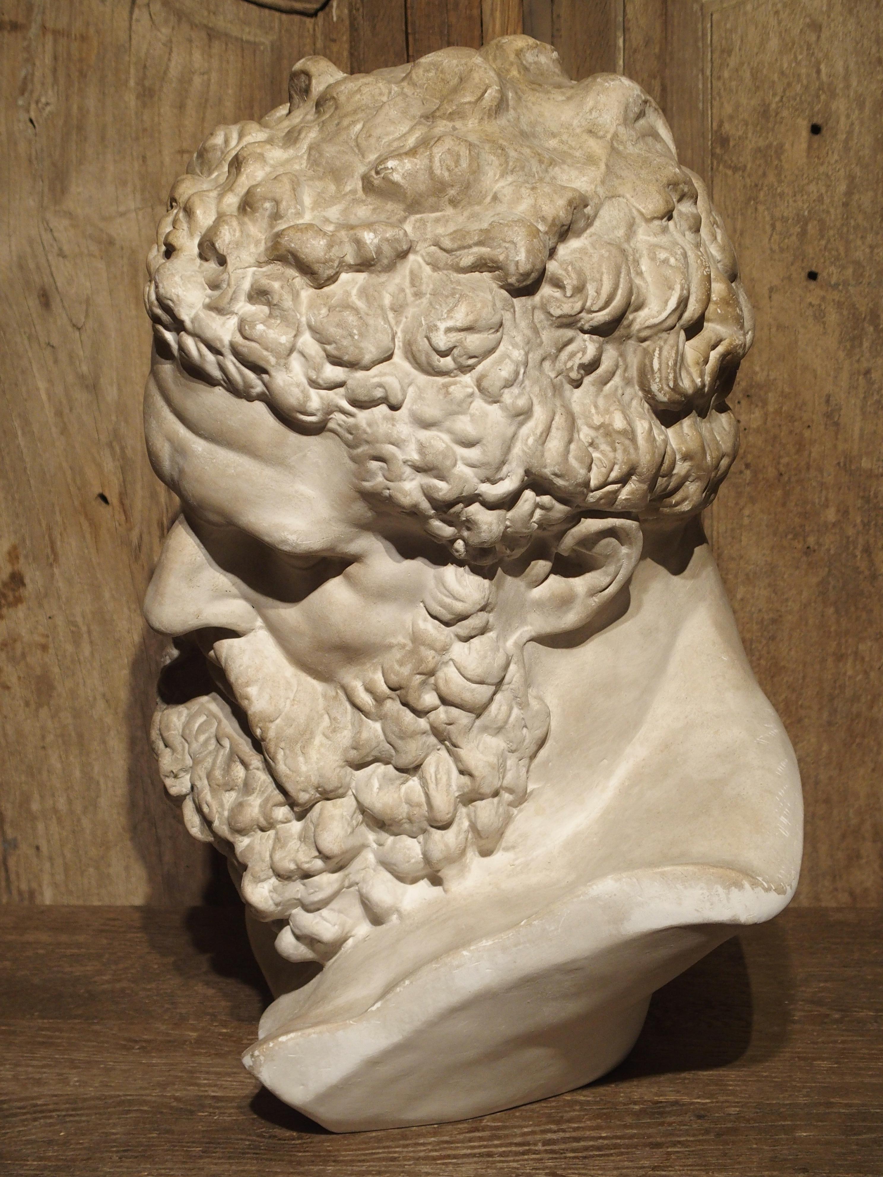 Classical Plaster Bust, Florence Italy, 20th Century 9
