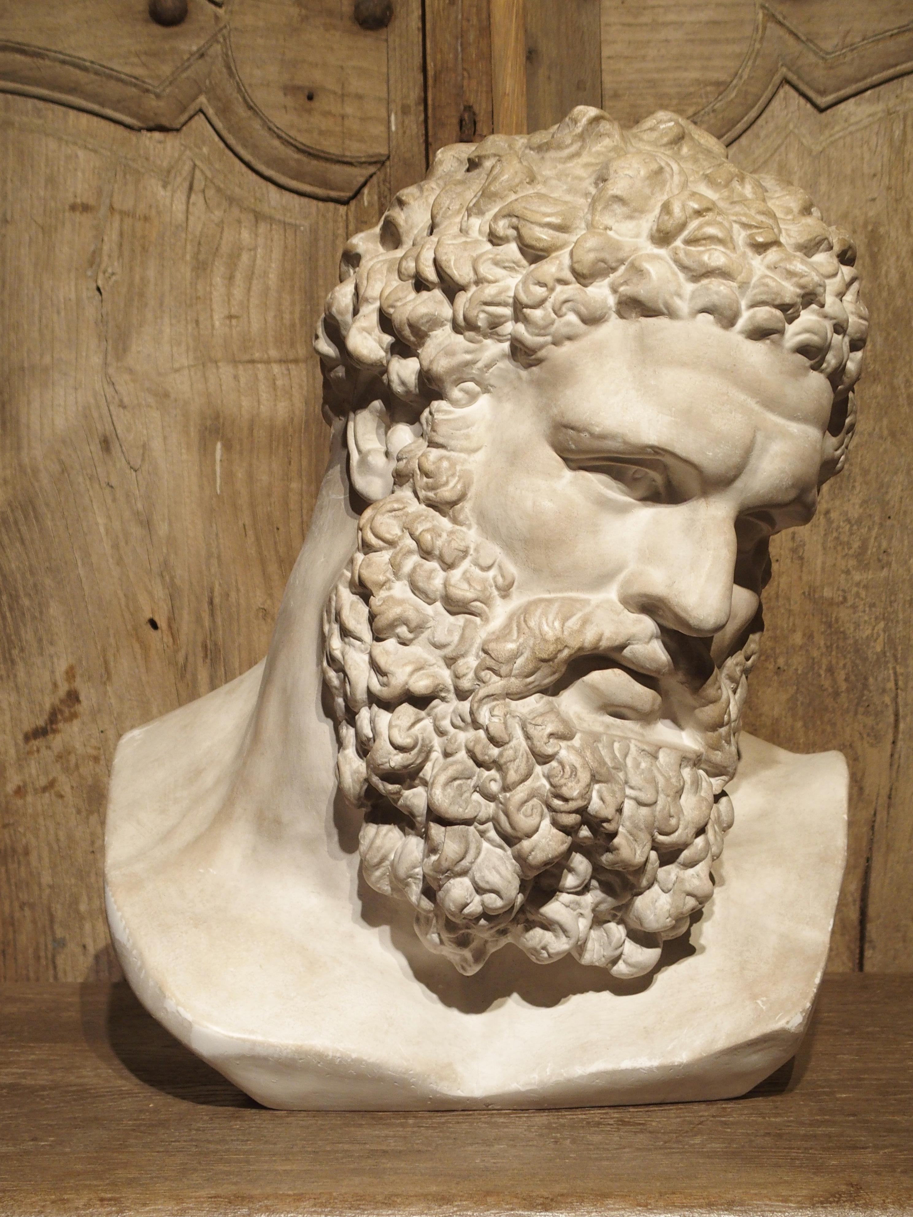 Classical Plaster Bust, Florence Italy, 20th Century 10
