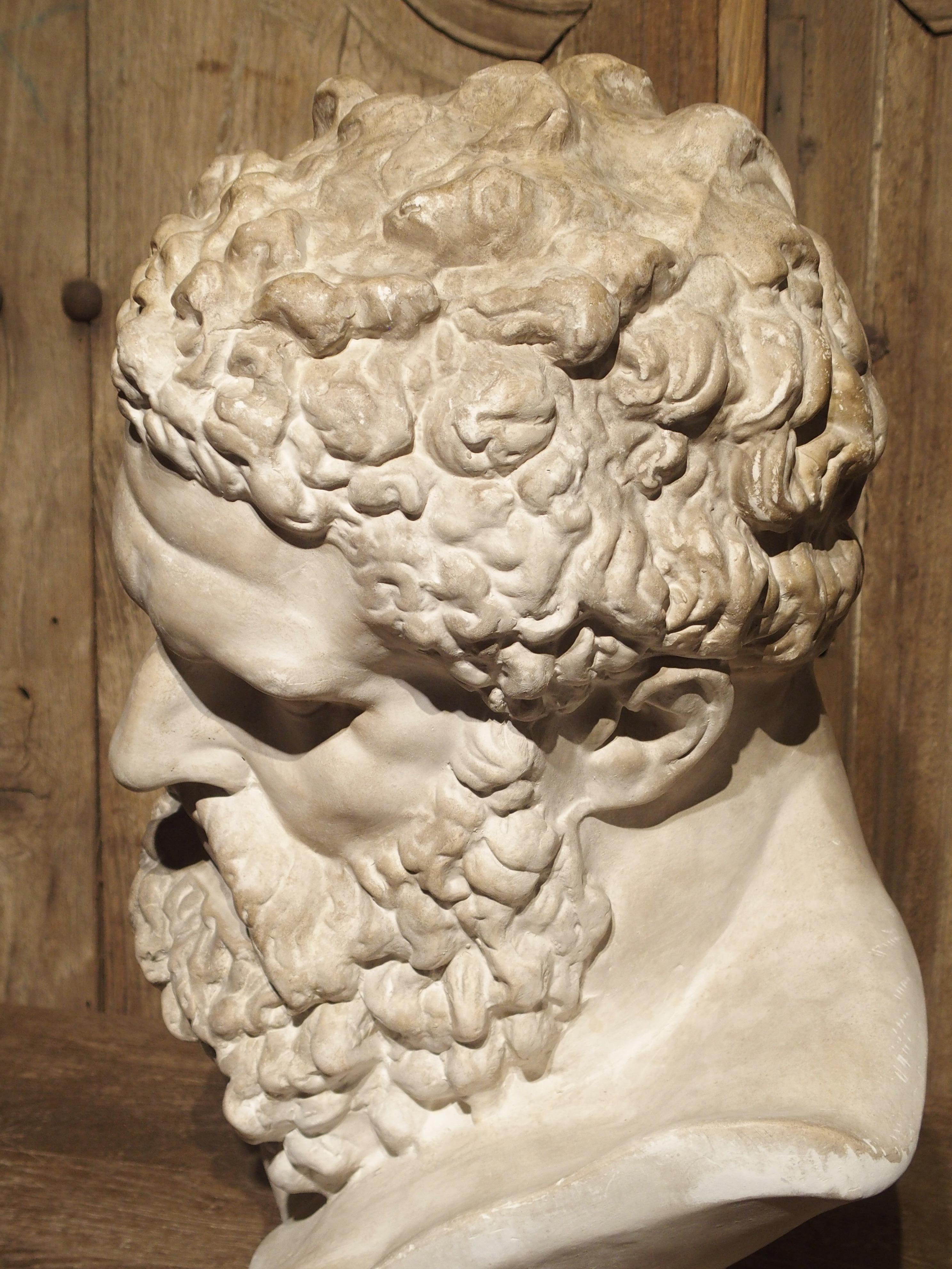 Classical Plaster Bust, Florence Italy, 20th Century 11