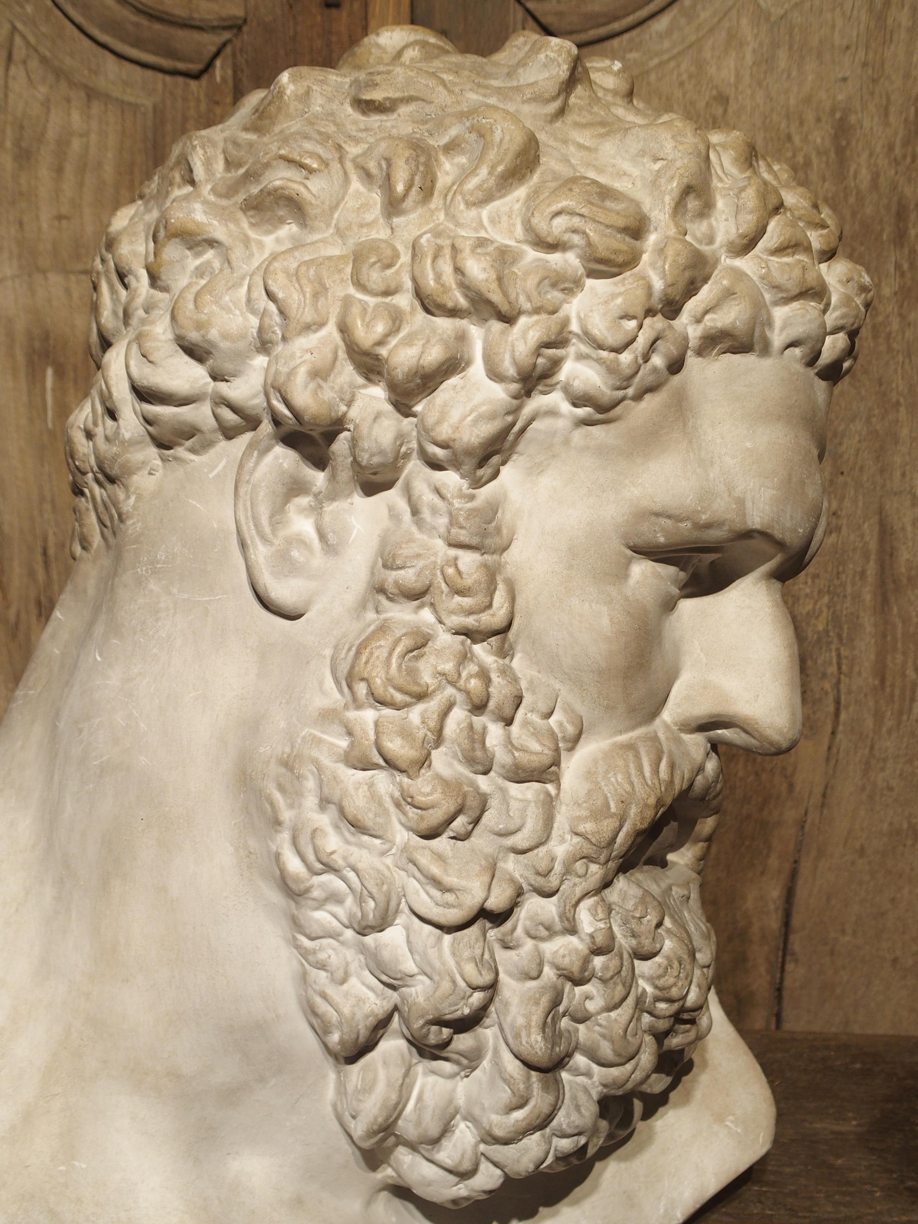 Classical Plaster Bust, Florence Italy, 20th Century 13