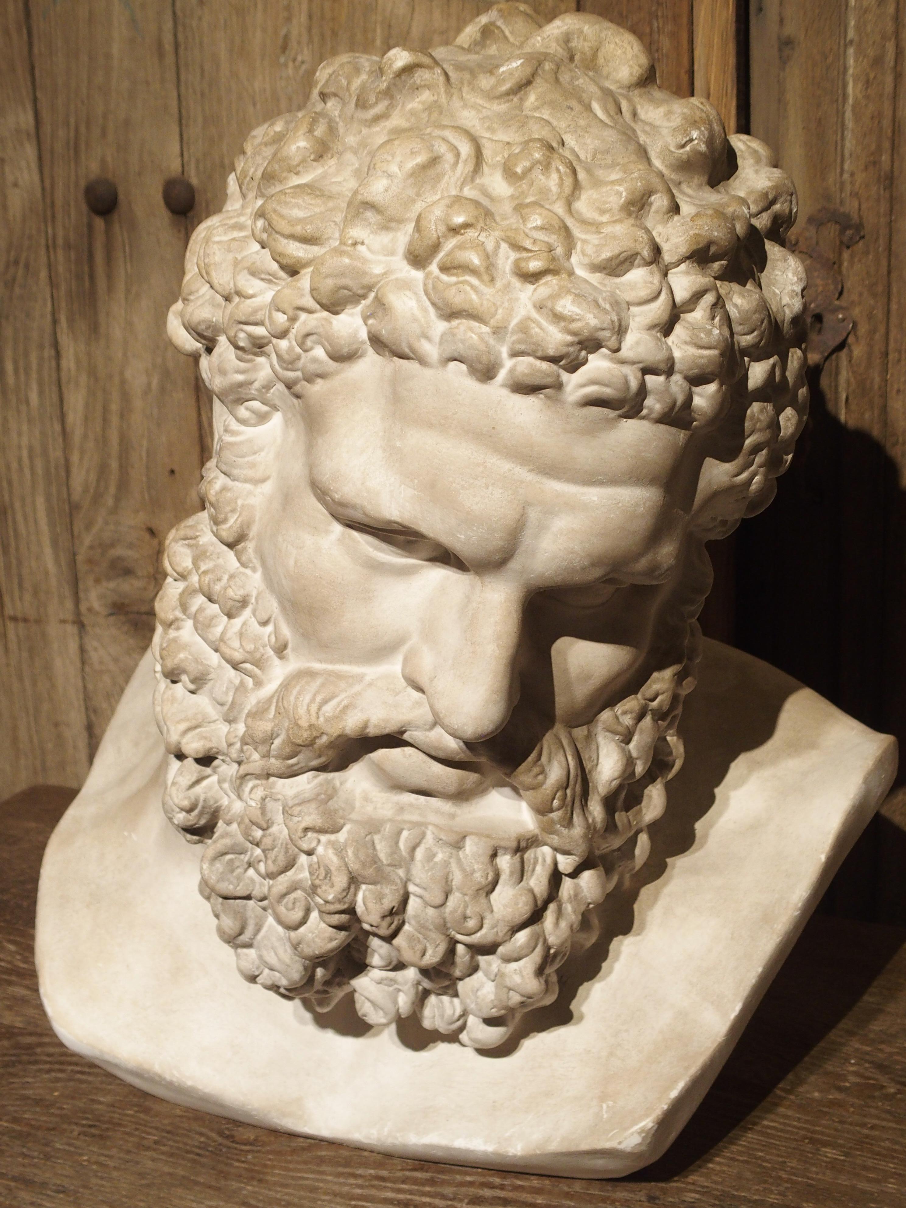 Classical Plaster Bust, Florence Italy, 20th Century 1