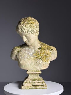 Klassische Gipsbüste des Hermes