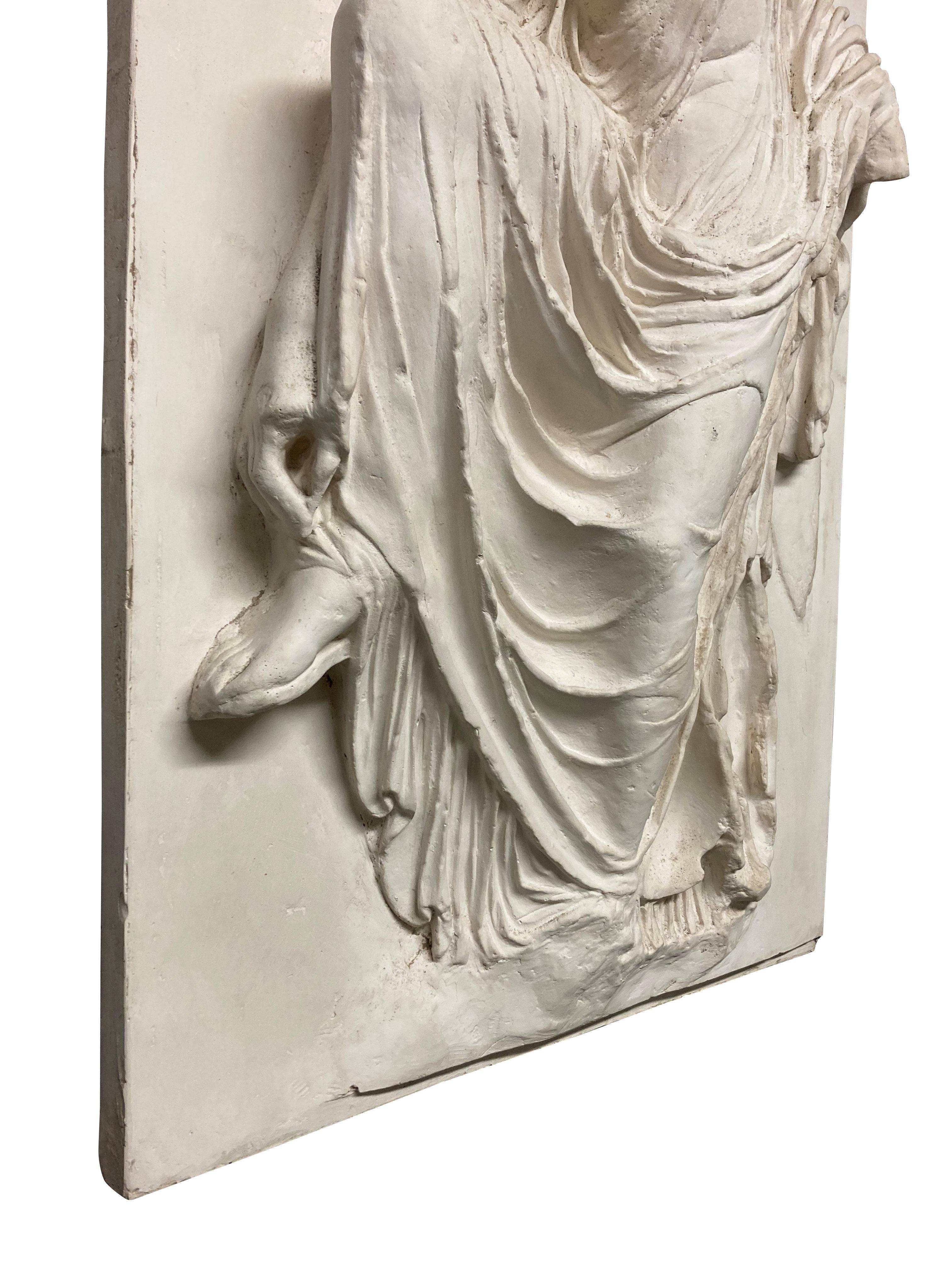 English Classical Plaster Relief of NIKE