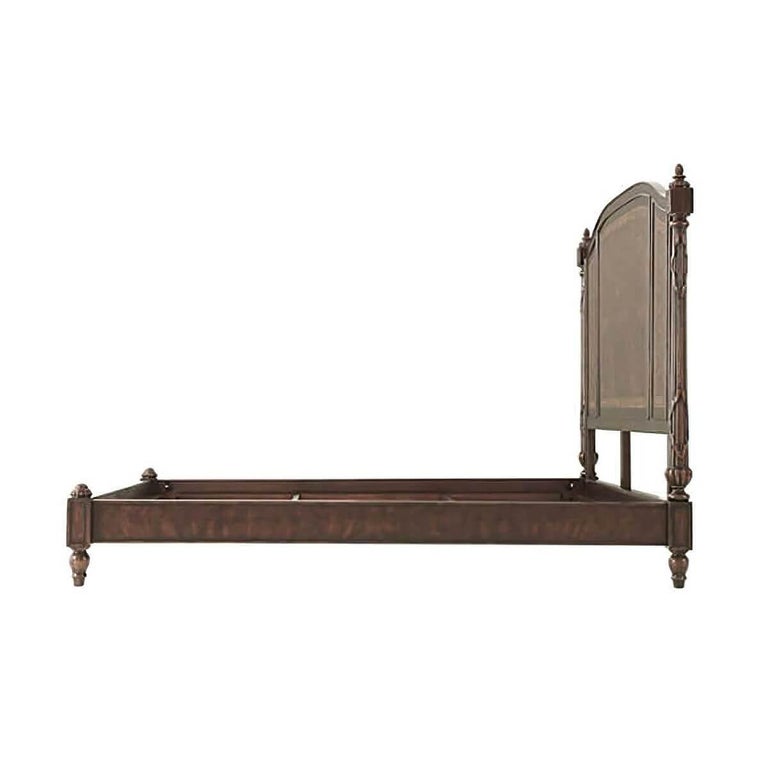 Classical Polished Queen Size Bed For Sale at 1stDibs queen size beds