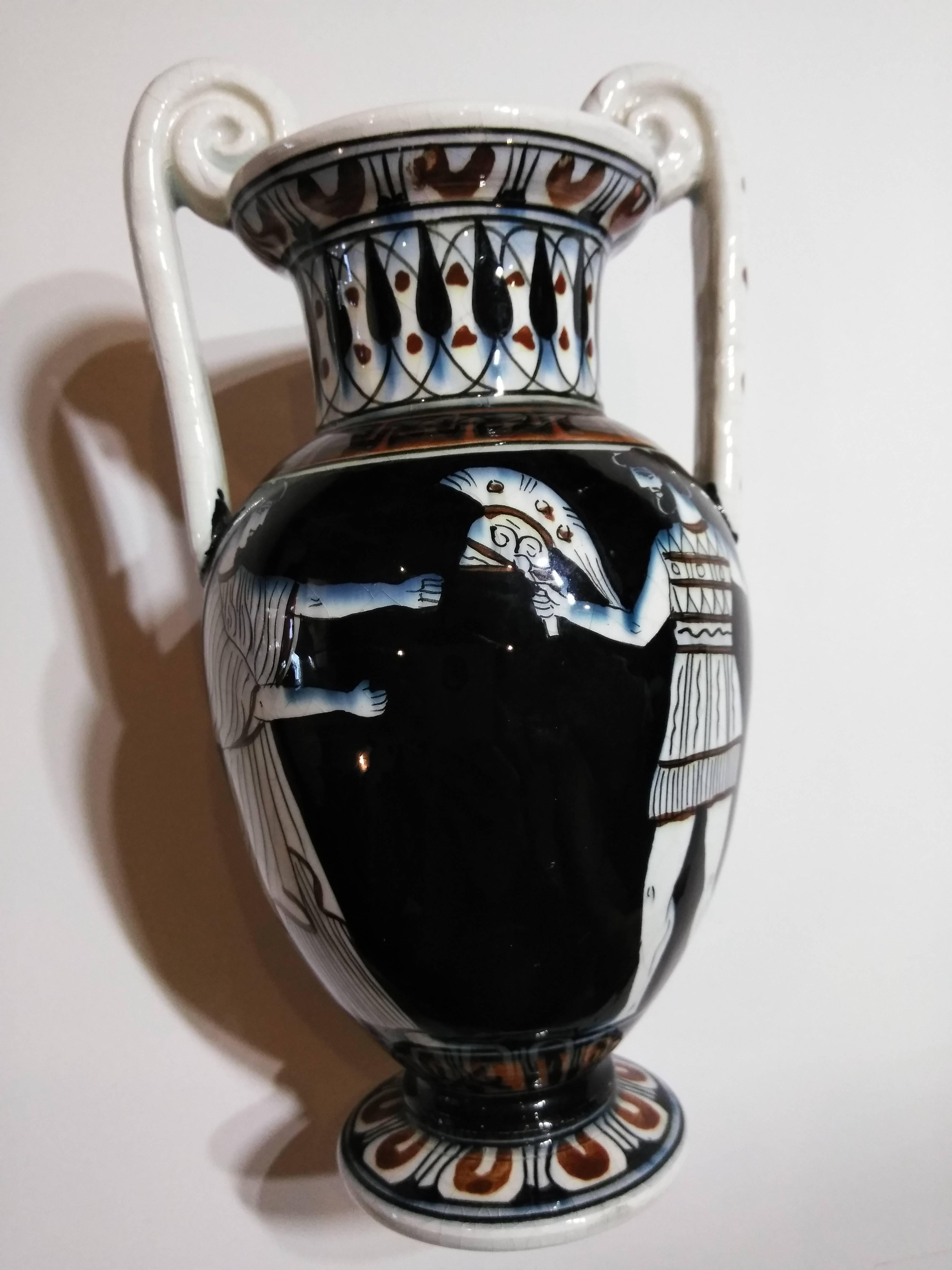 Classical Porcelain Greek Vase 1