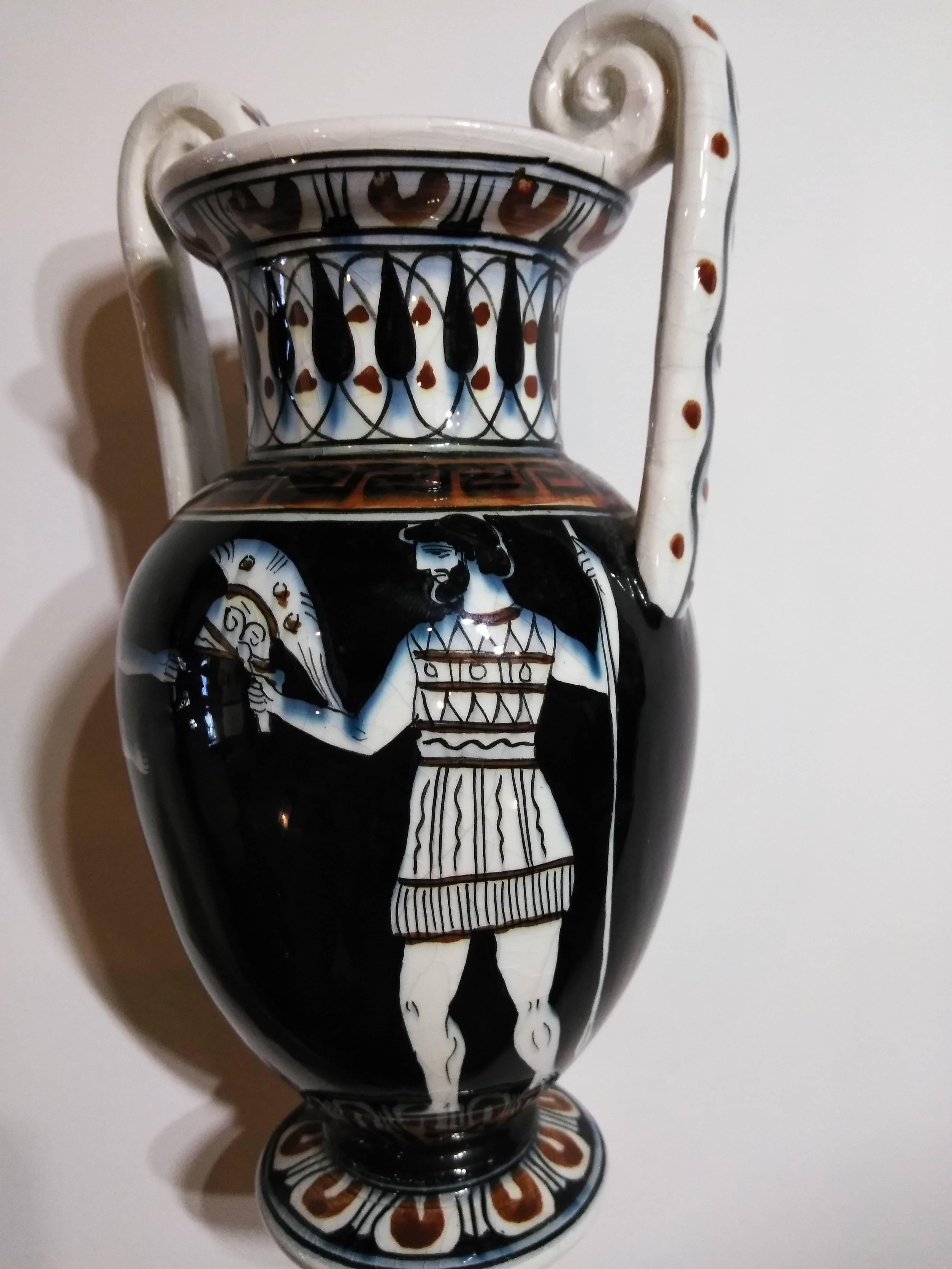 Classical Porcelain Greek Vase 2