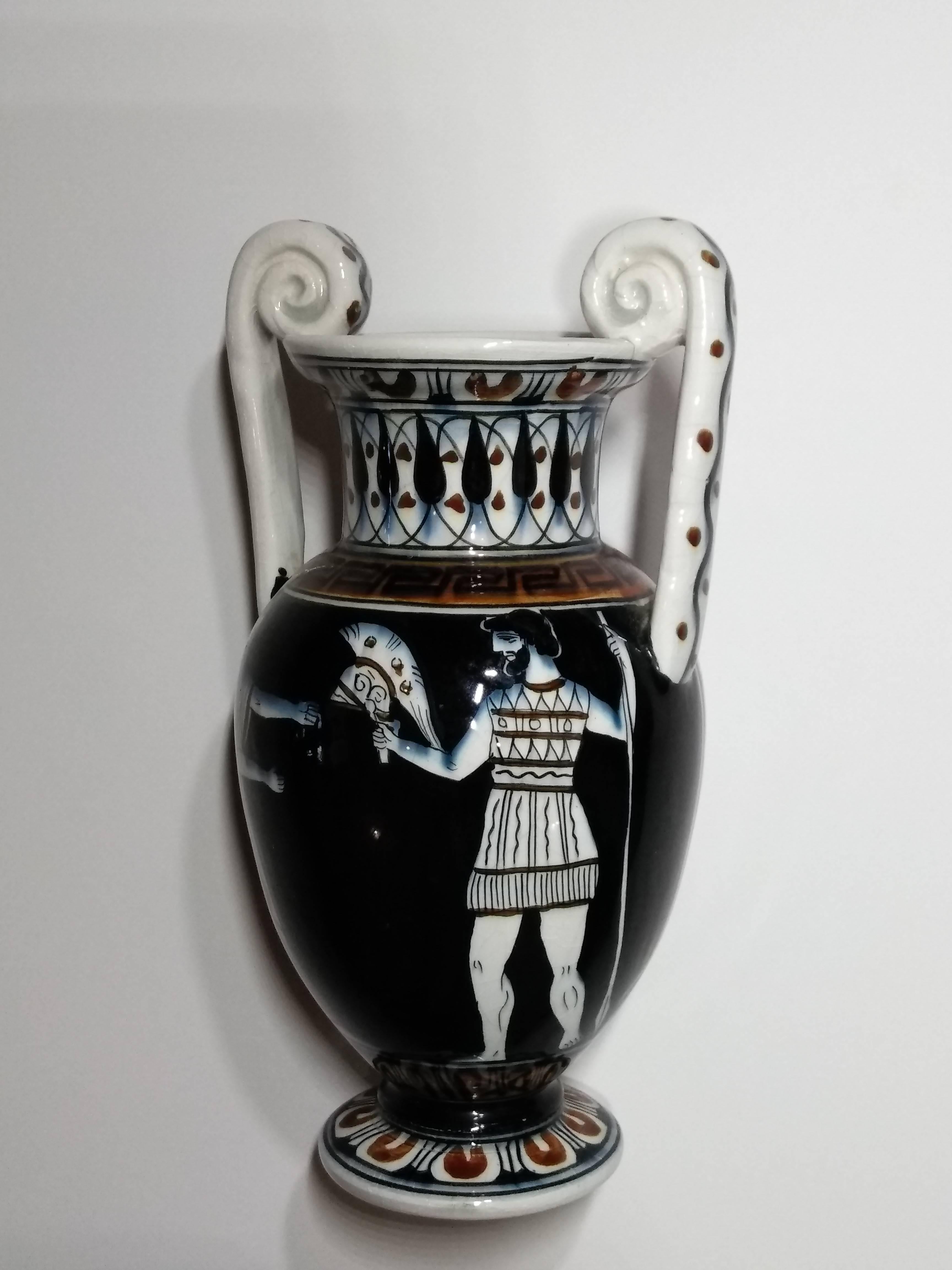 Classical Porcelain Greek Vase 3