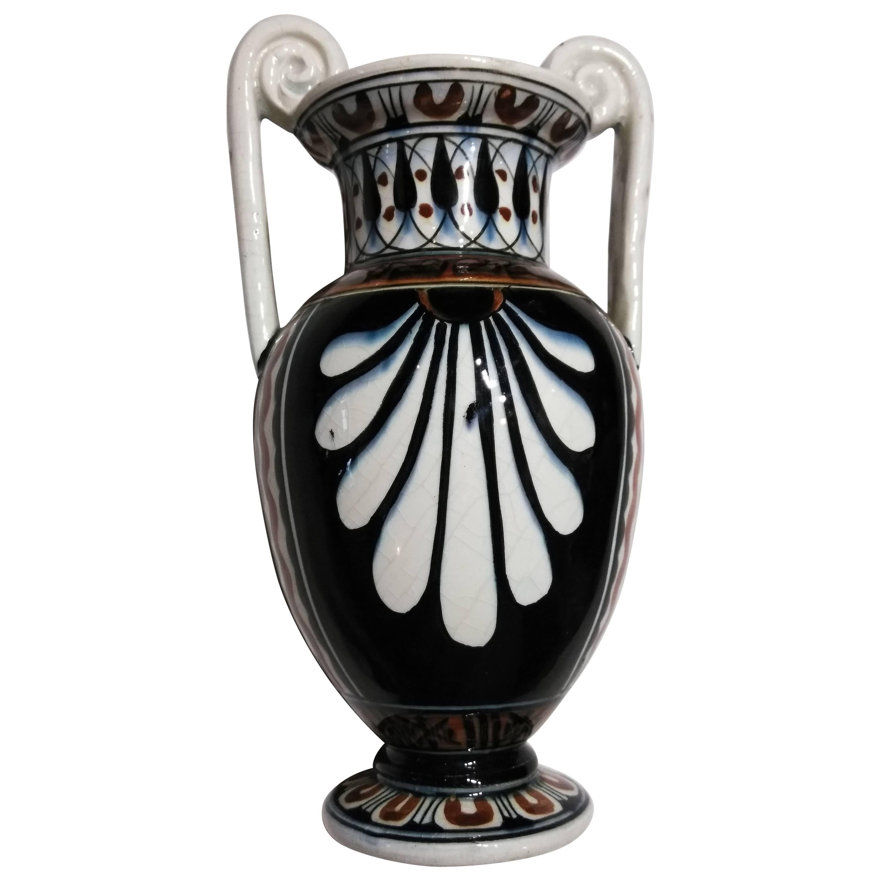 Classical Porcelain Greek Vase