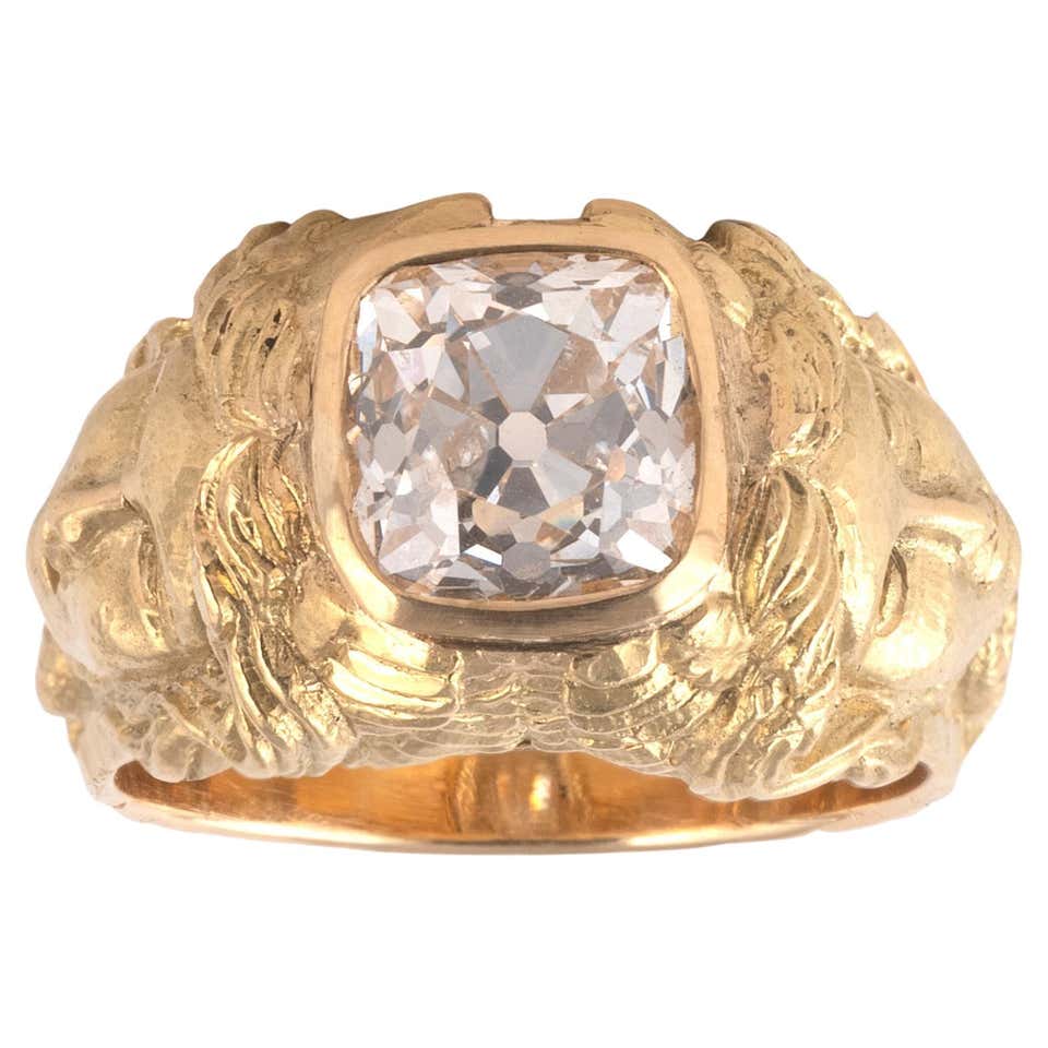 Antique Men's Rings - 1,595 For Sale at 1stDibs