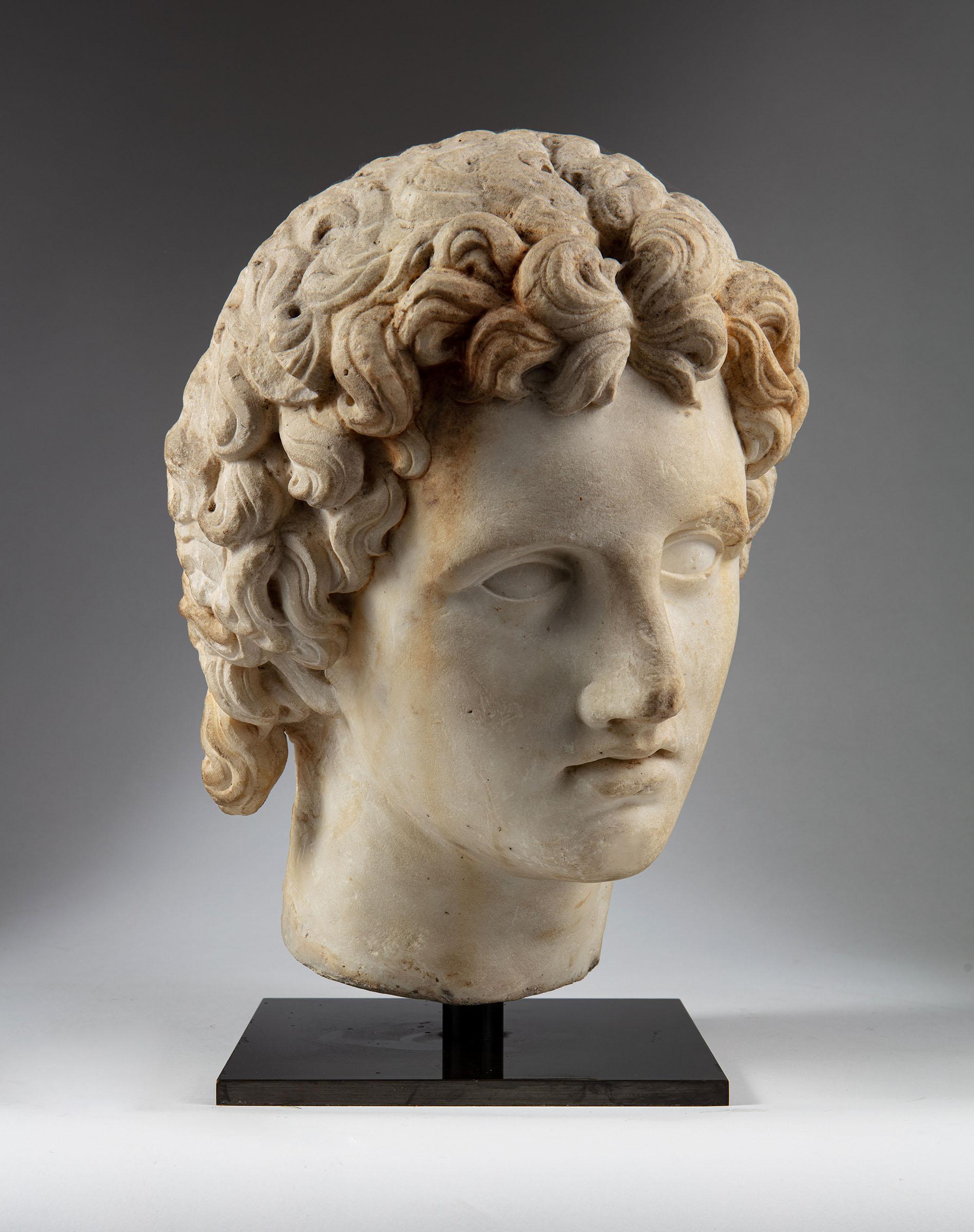 bust of alexander the great