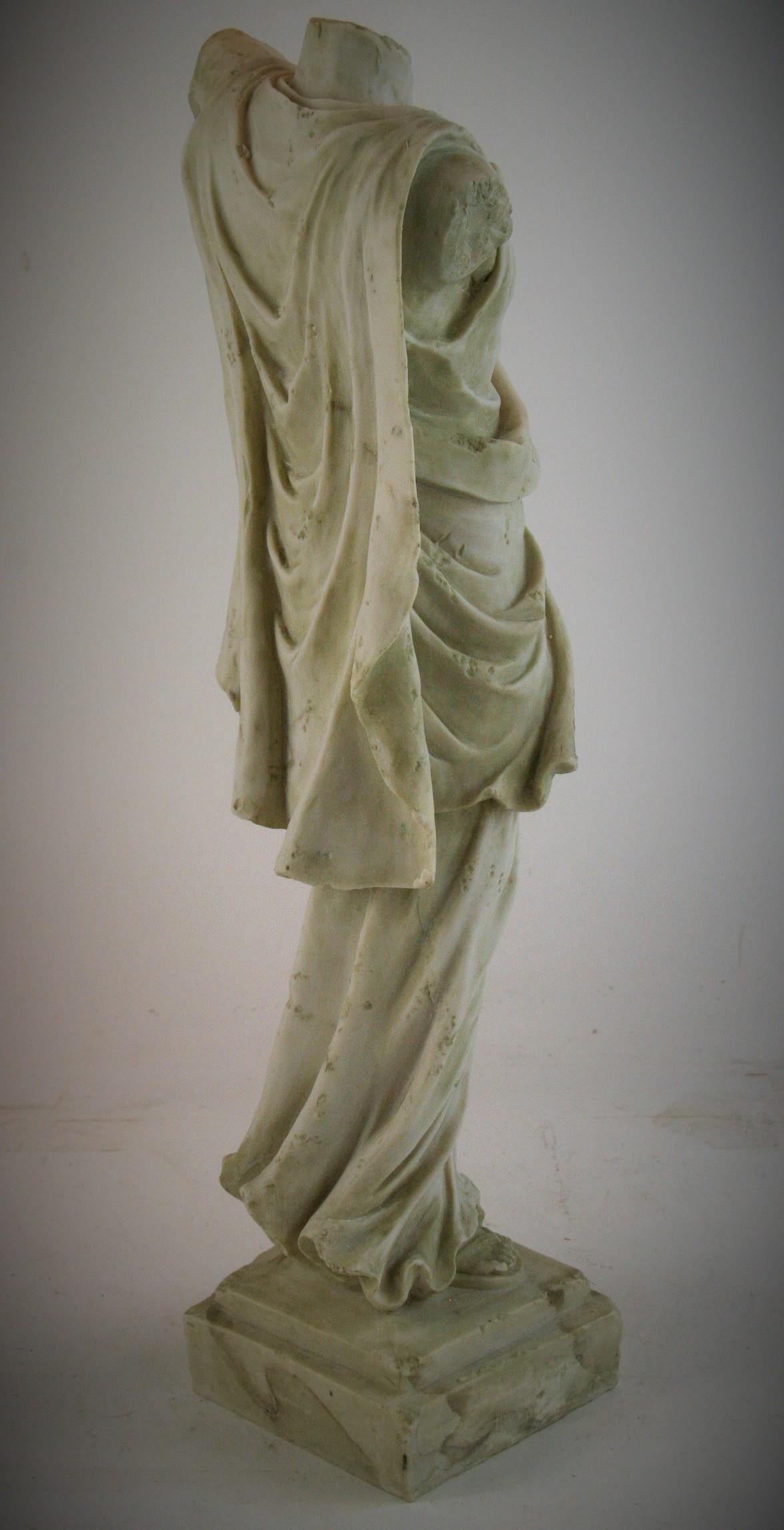 Classical Roman Female Patrician Sculpture 4