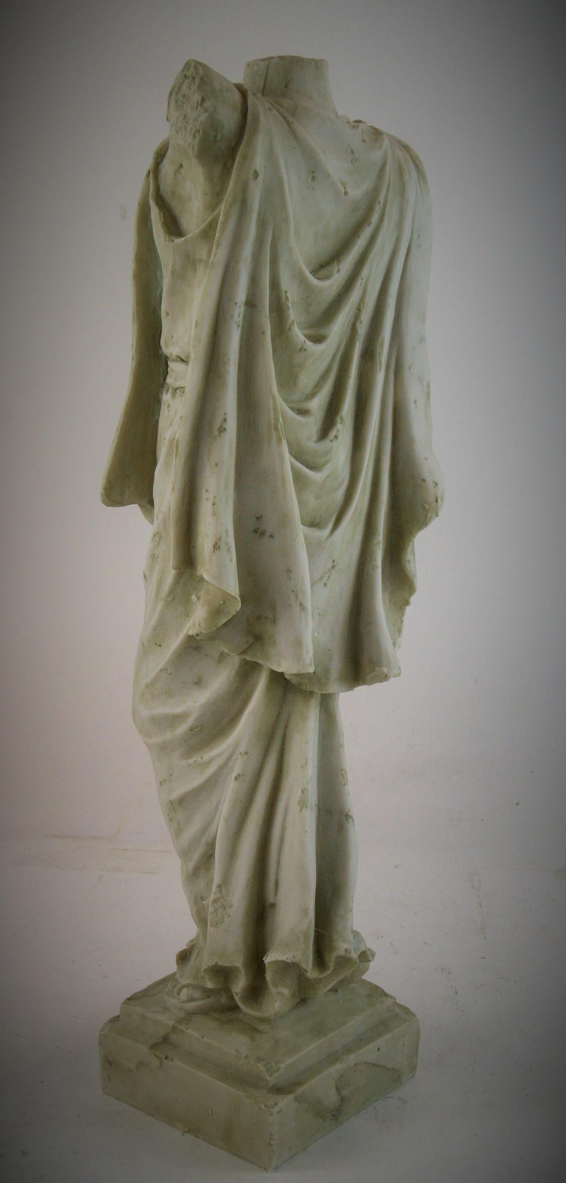 Classical Roman Female Patrician Sculpture 6