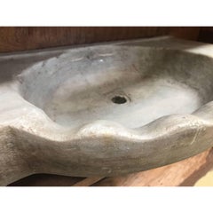 Classical Serpentine Marble Stone Sink Basin