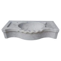 Classical Serpentine Marble Stone Sink Basin