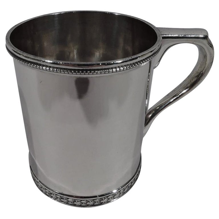 Classical Sterling Silver Baby Cup by Tiffany at 550 Broadway For Sale