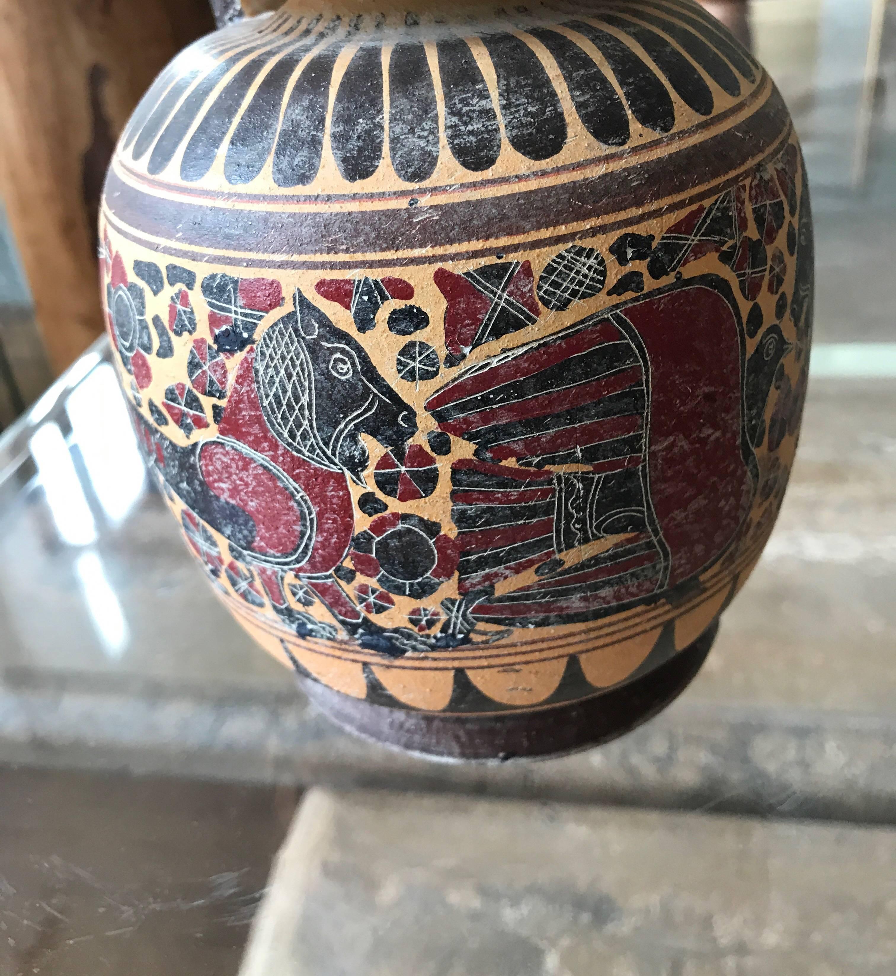 Classical Style Ceramic Greek Vase For Sale 11