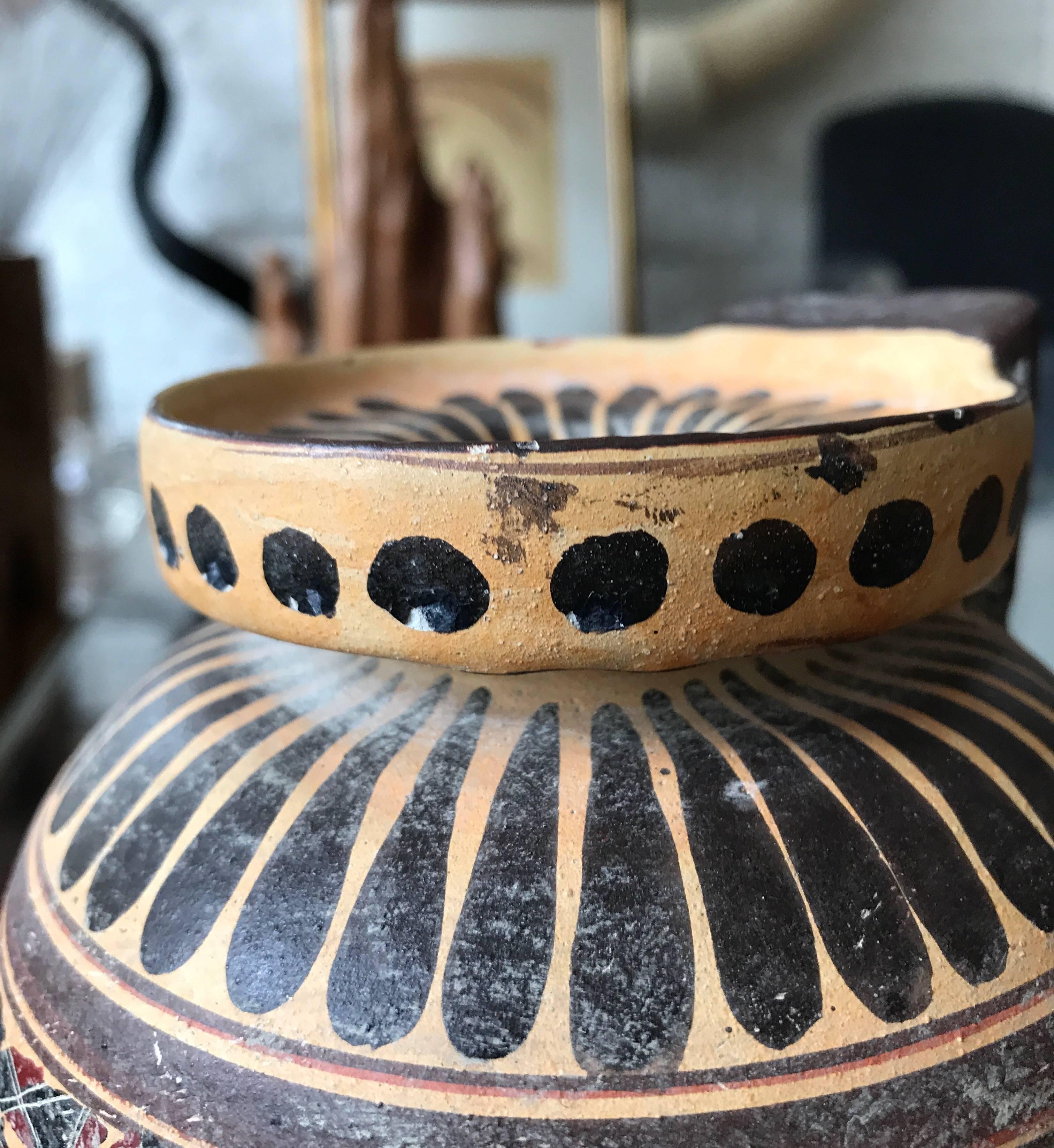 Classical Style Ceramic Greek Vase For Sale 13