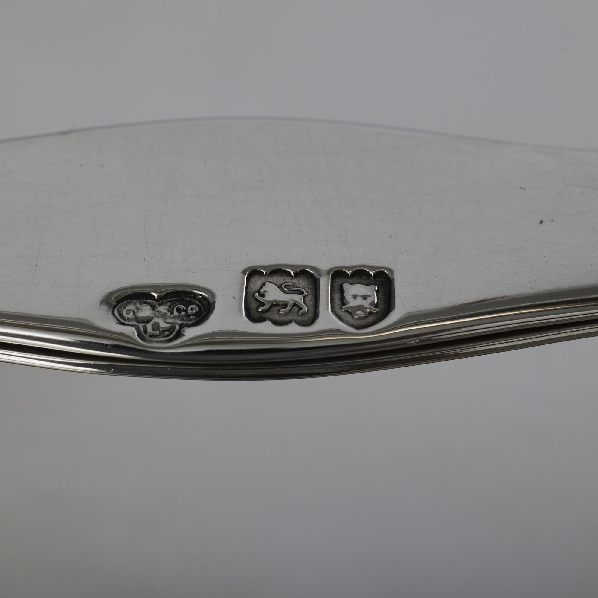 Unusual Edwardian silver cigar box 7
