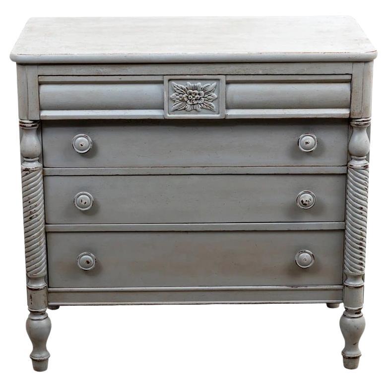 Classical Style Four Drawer Dresser For Sale