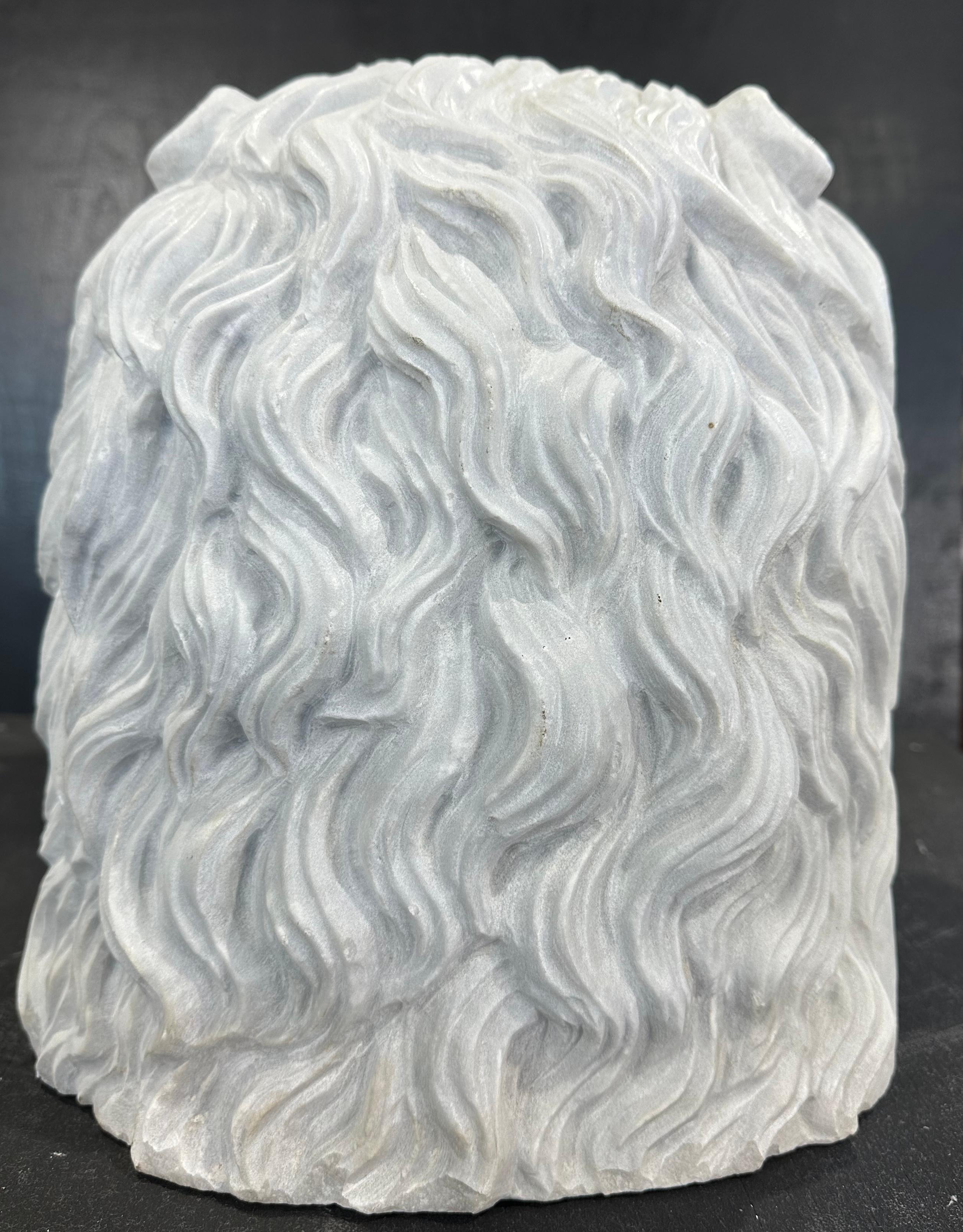 European Classical Style Marble Head For Sale