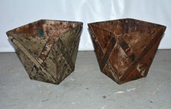 Papelera o Jardinera Pintada Estilo Clásico, Se Vende por Unidad