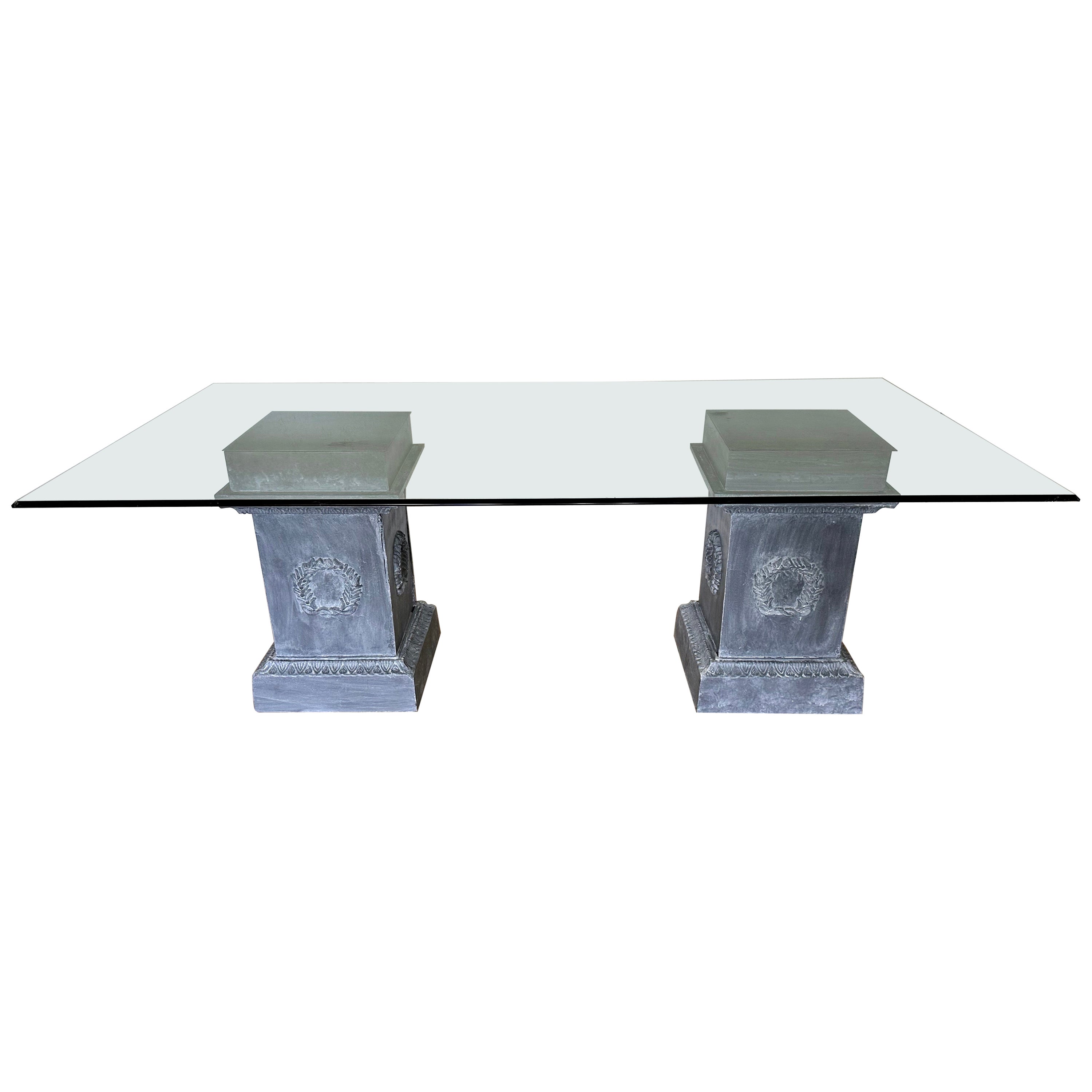Classic Style Pedestal Esszimmertisch -- nur Tischfuß