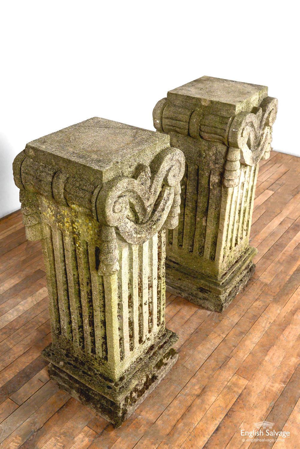 European Classical Style Pedestals / Plinths, 20th Century For Sale