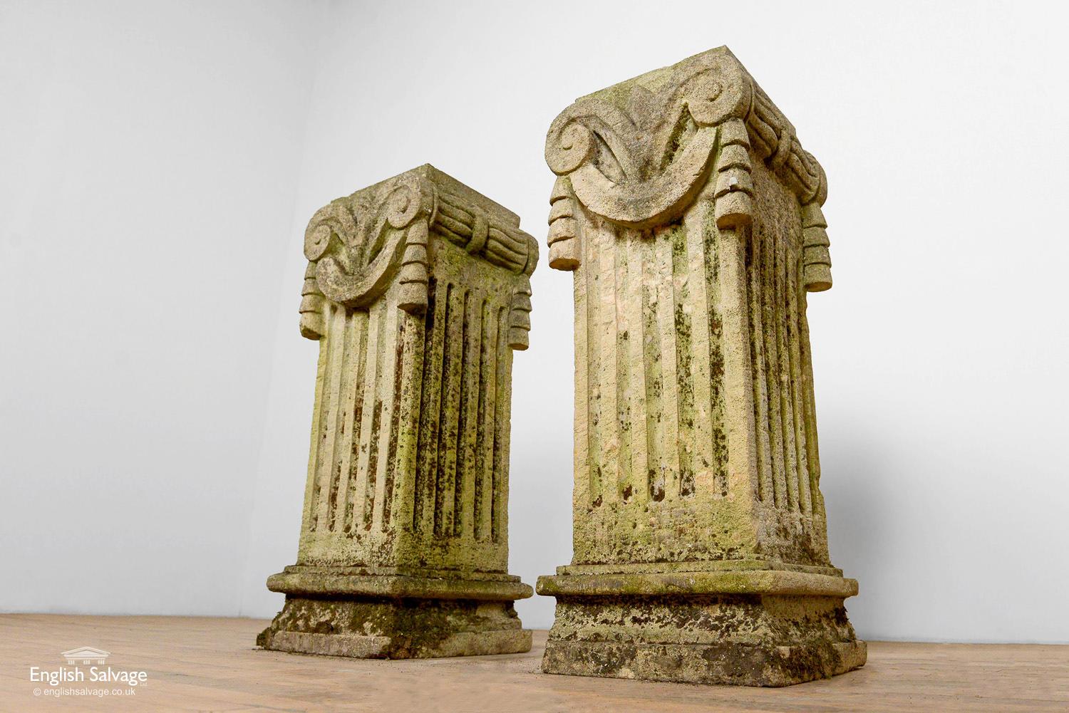Classical Style Pedestals / Plinths, 20th Century For Sale 1