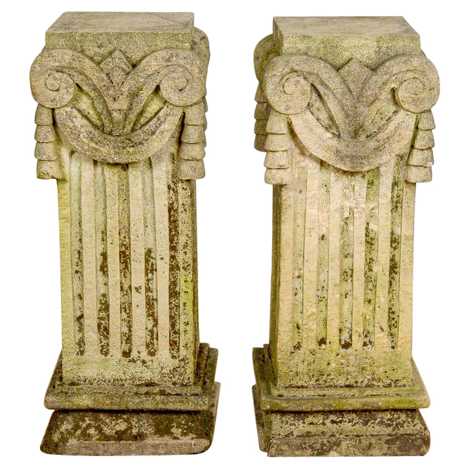 Classical Style Pedestals / Plinths, 20th Century For Sale