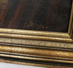 Classical Style Scenes of Exotic Birds, Oil on Canvas, Signed BLASCO.