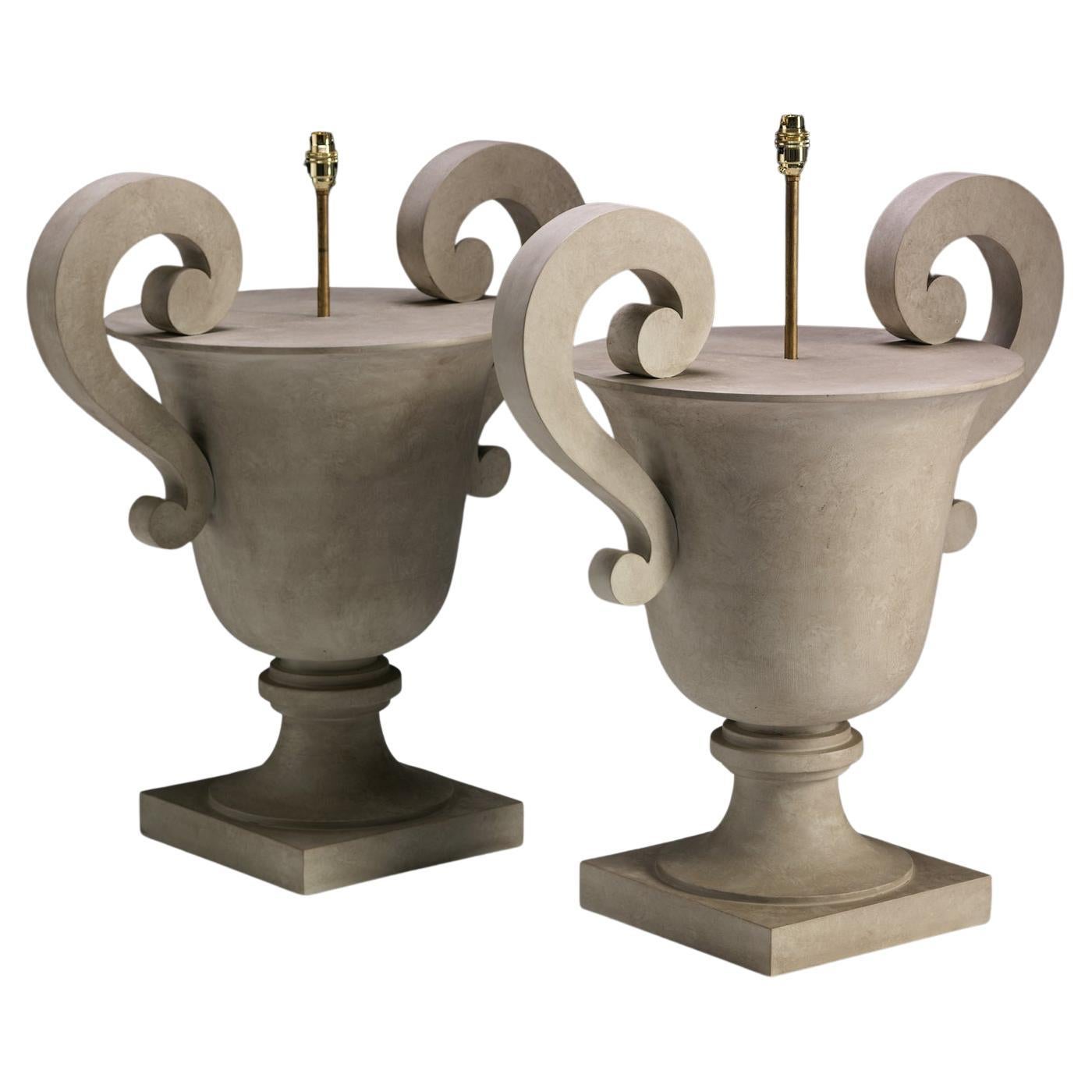 Classical Urn Lamp For Sale