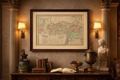 Classical World Map of Greece, Asia Minor & Levant, Wilkinson Atlas 1817