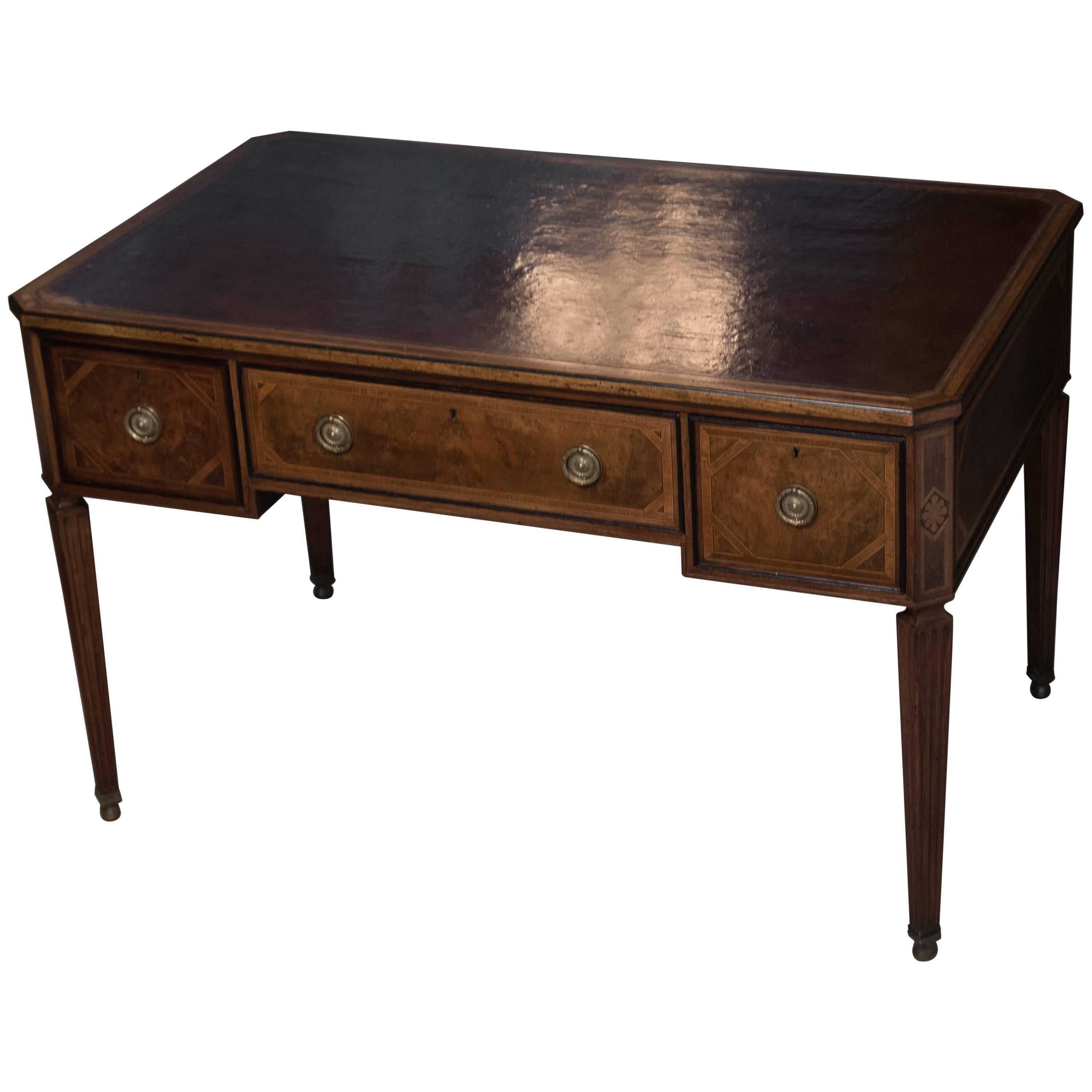 Classically Handsome English Partners Desk at 1stDibs nj partner desk