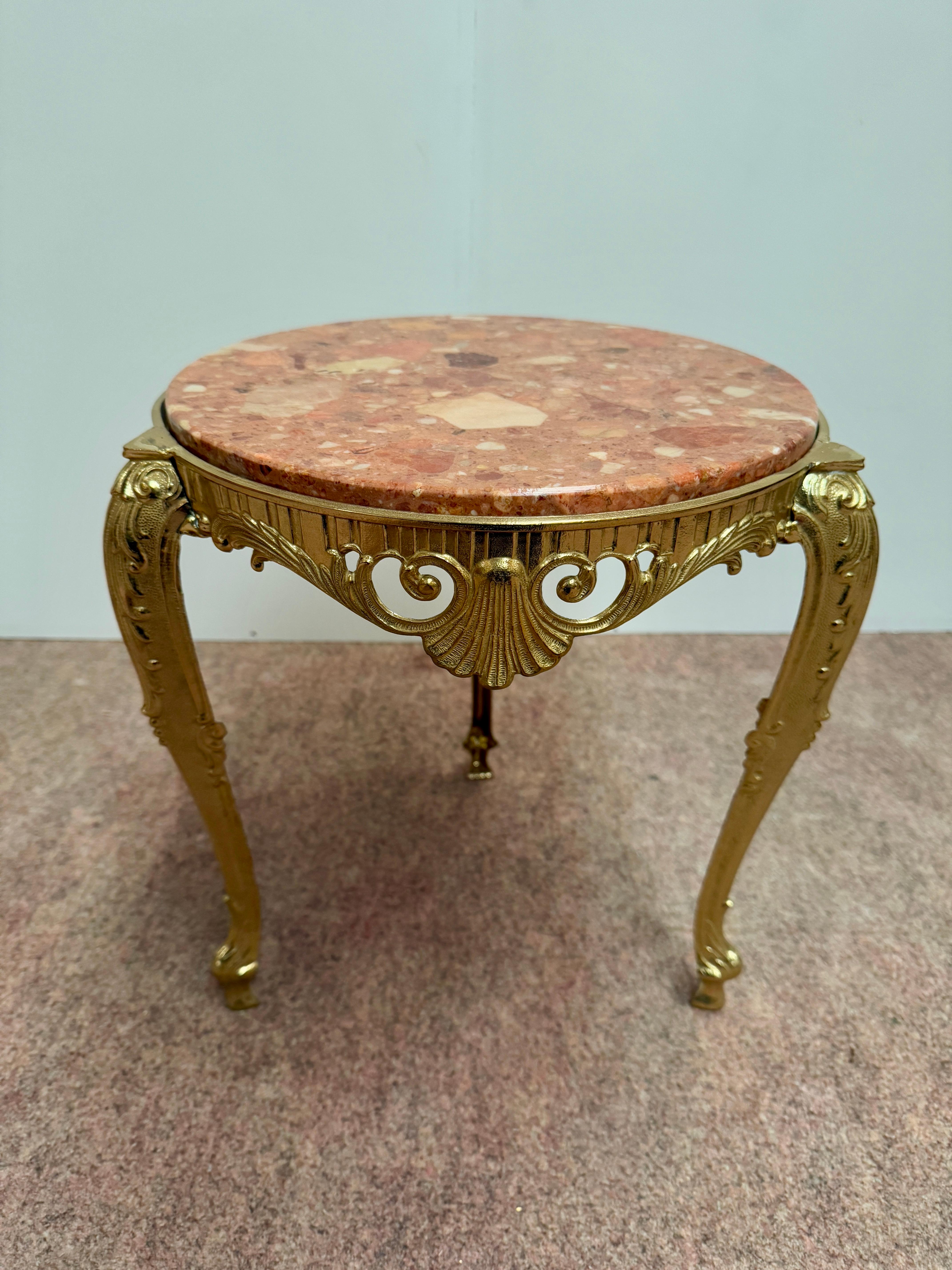 Other Classic Italian luxury bronze and marble coffee tables, 1970s For Sale