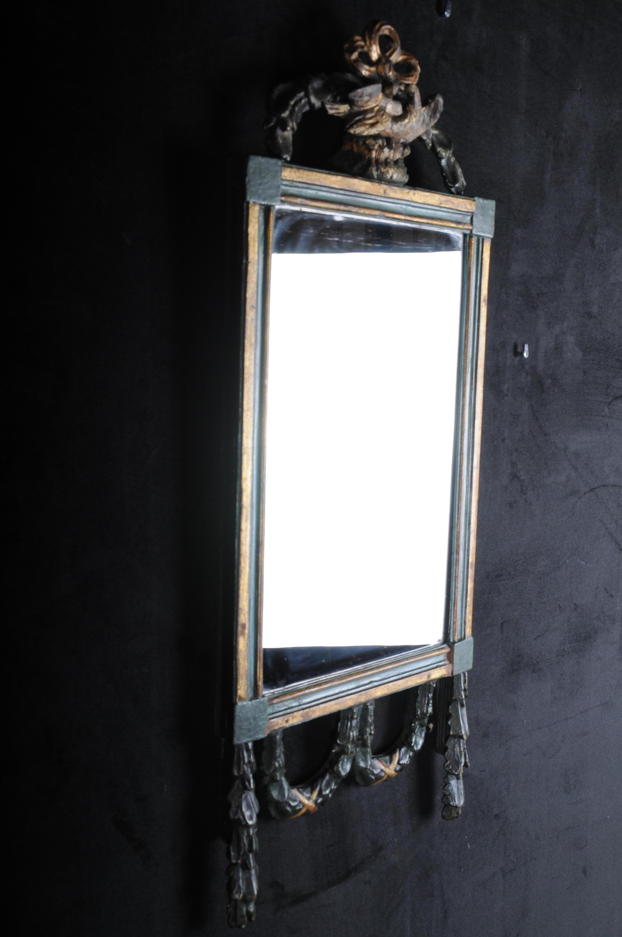 Classicism Wall Mirror, circa 1780, German For Sale 1