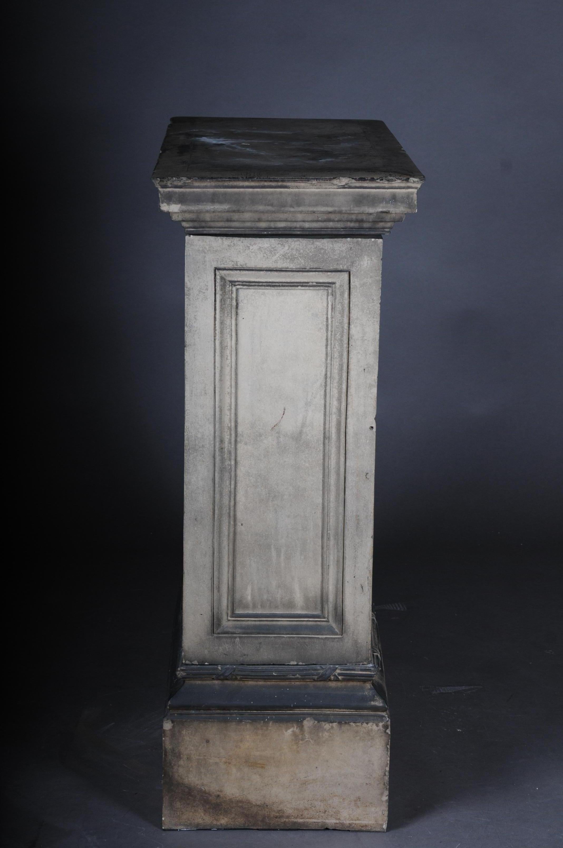 Classicist Empire Terracotta Pedestal, circa 1820 For Sale 6