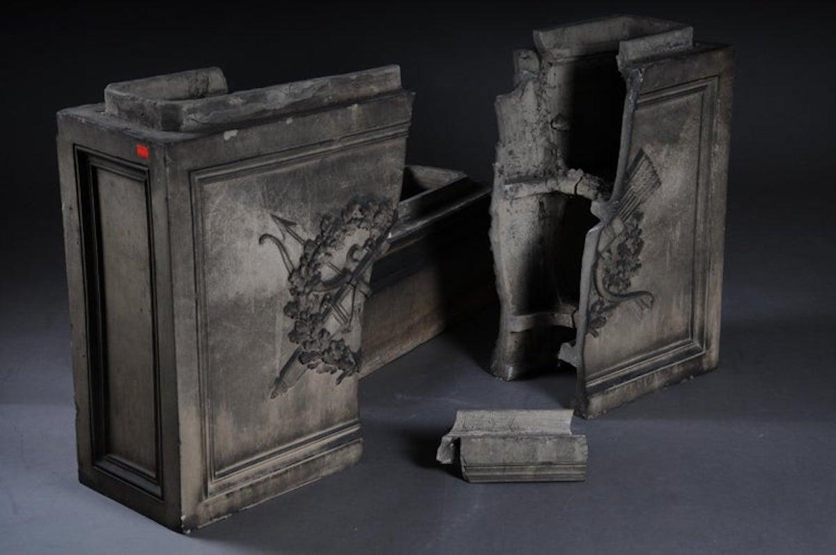 Klassizistisches Empire Pedestal aus Terrakotta, um 1820 im Angebot 5