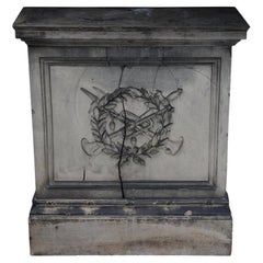 Classicist Empire Terracotta Pedestal, circa 1820